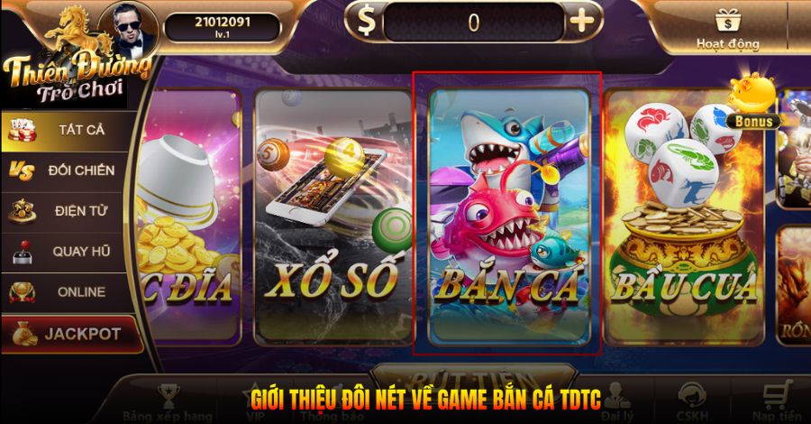 Giới thiệu đôi nét về game Bắn Cá TDTC