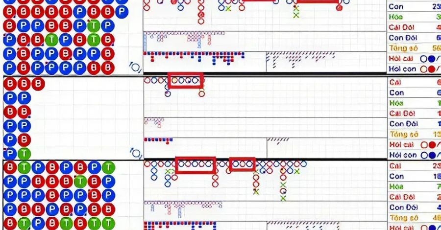 Soi cầu Baccarat đưa ra dự đoán chính xác kết quả tiếp theo