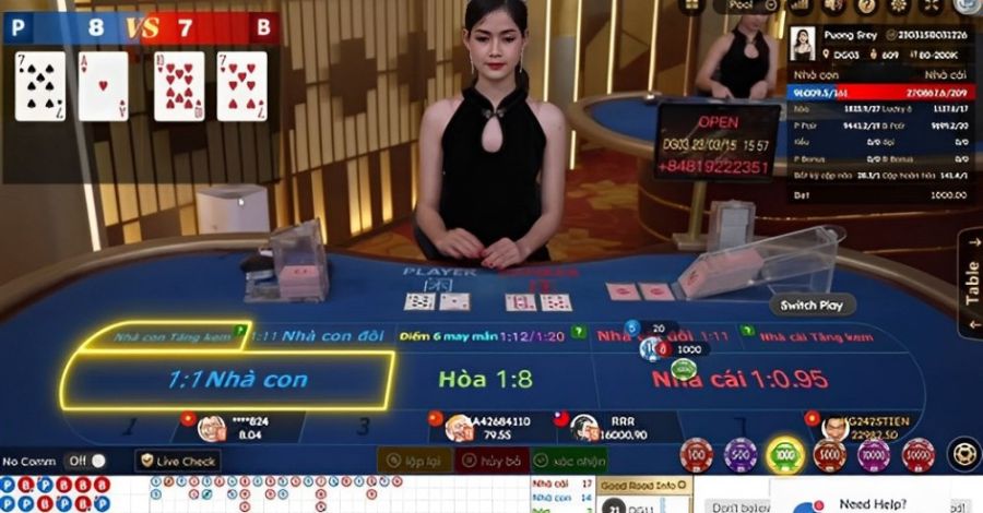 Công thức Baccarat giúp thành viên làm chủ ván cược dễ dàng